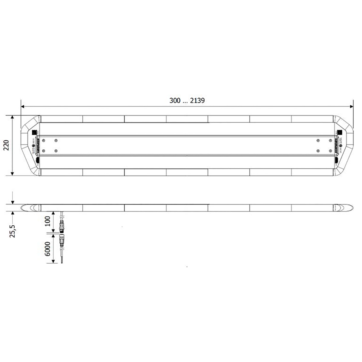 Svetelná rampa LB200 BL – Obrázok 9